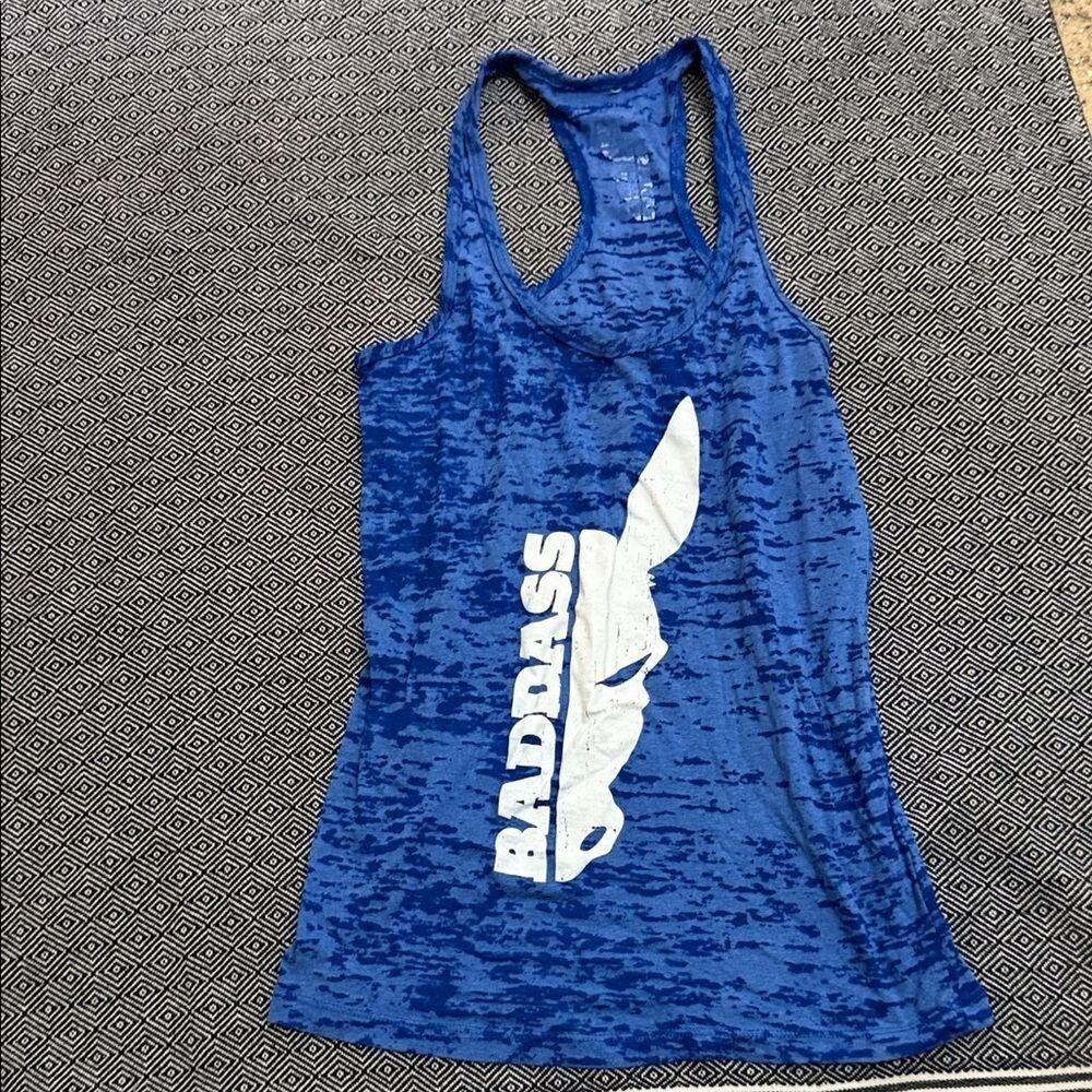 No-brand Women's Blue and White